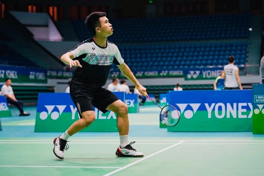 'Tiểu Momota' Việt Nam giành chức vô địch giải cầu lông quốc tế sau chiến thắng sốc trước hạt giống số 1 - Ảnh 2.