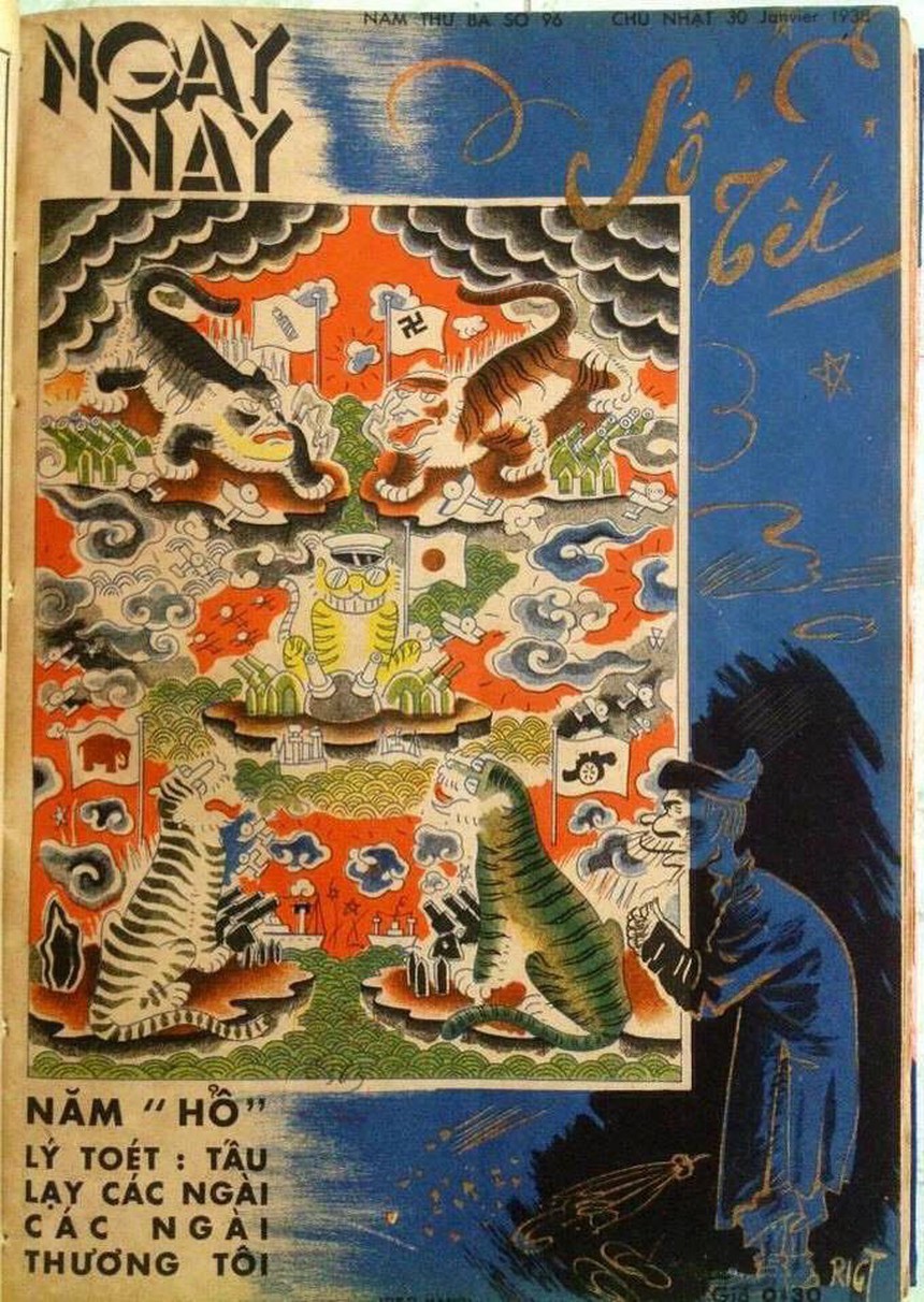 Nhà sưu tập Tạ Thu Phong: Báo Xuân - trăm chuyện của trăm năm - Ảnh 3. Nhà sưu tập Tạ Thu Phong: Báo Xuân - trăm chuyện của trăm năm - Ảnh 3.