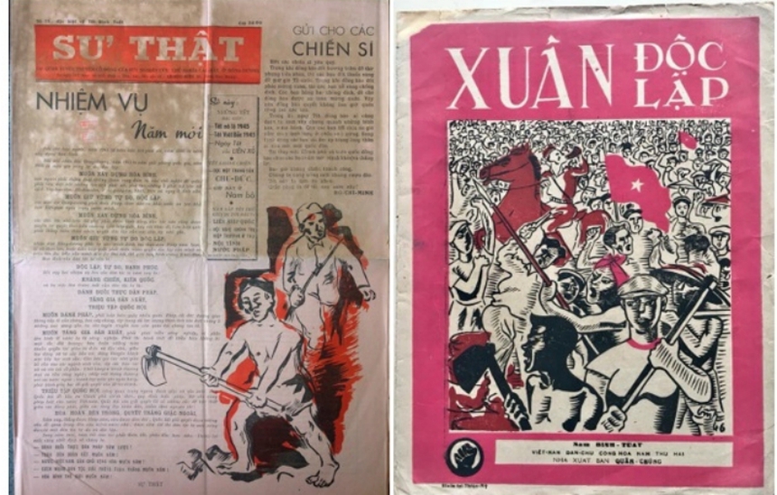 Nhà sưu tập Tạ Thu Phong: Báo Xuân - trăm chuyện của trăm năm - Ảnh 9. Nhà sưu tập Tạ Thu Phong: Báo Xuân - trăm chuyện của trăm năm - Ảnh 9.