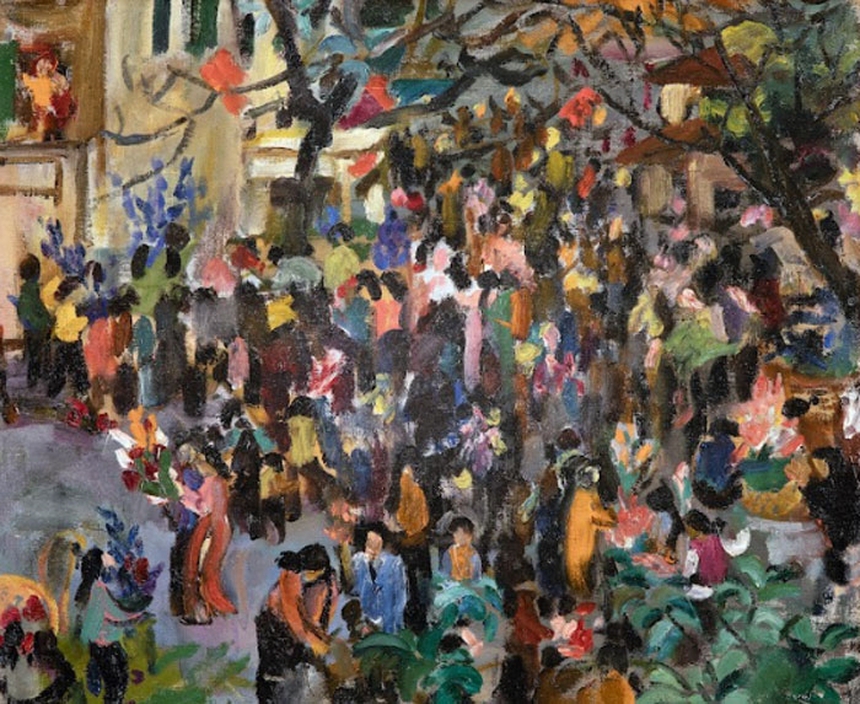 Triển lãm Xuân – điểm đến cho người yêu mỹ thuật Tết Giáp Thìn - Ảnh 2.