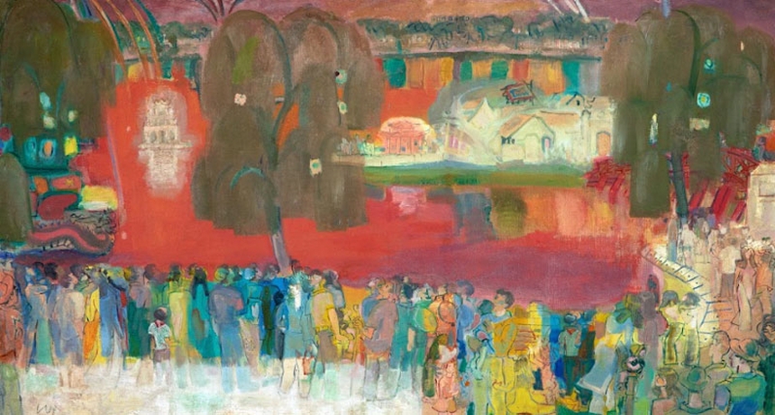 Triển lãm Xuân – điểm đến cho người yêu mỹ thuật Tết Giáp Thìn - Ảnh 1.