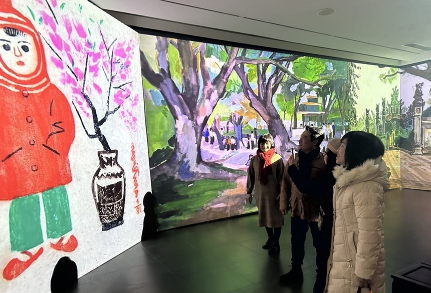 Triển lãm Xuân – điểm đến cho người yêu mỹ thuật Tết Giáp Thìn - Ảnh 3.