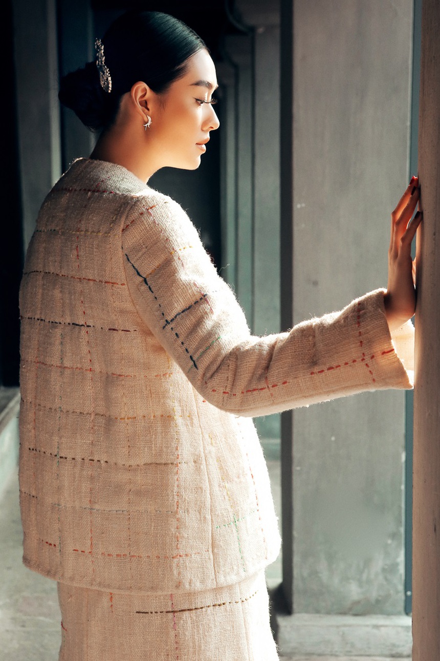 BÀI TẾT - NTK Trịnh Bích Thủy: 'Áo chần bông - chiếc áo đi theo cả đời người' - Ảnh 8.