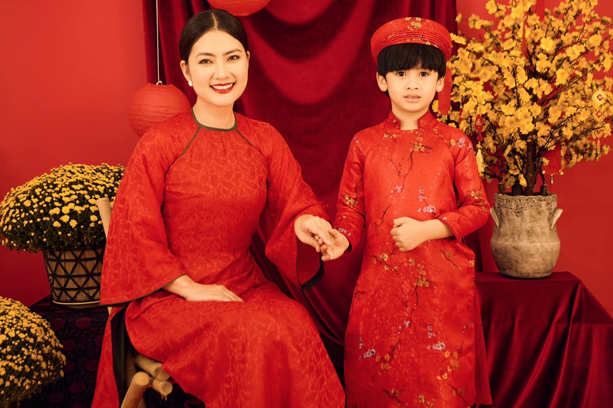 Diễn viên Ngọc Lan: "Tôi ngưng nhận phim trong 2024 để dành thời gian cho con" - Ảnh 1.