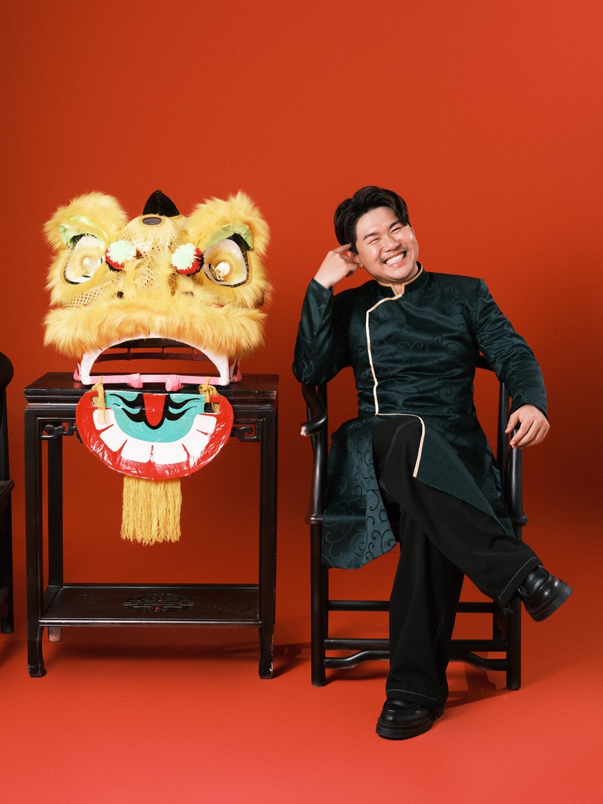 Dàn sao "Gặp lại chị bầu" rạng rỡ trong bộ ảnh Tết - Ảnh 5.