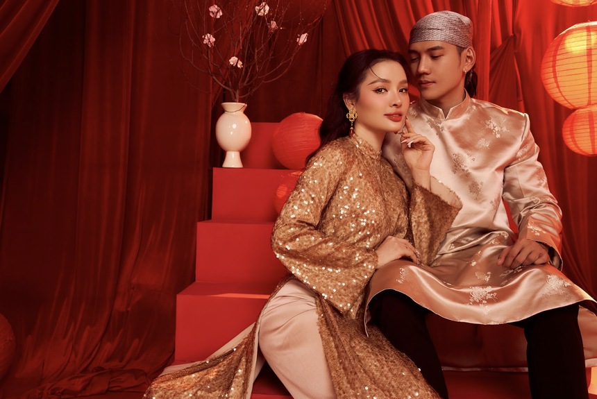 Gia đình Phương Trinh Jolie đầm ấm bên nhau ngày Tết, không có chuyện phân bì con riêng con chung - Ảnh 7.