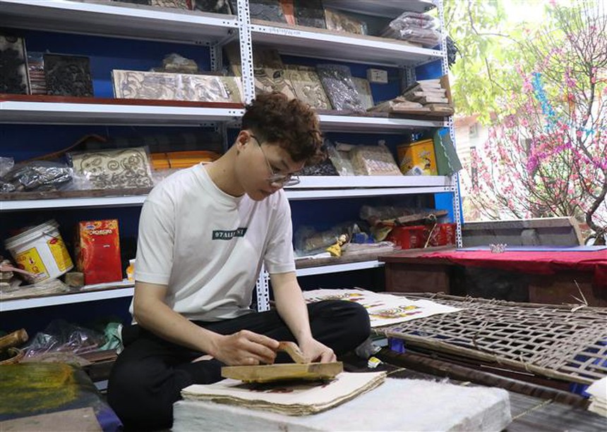 Năm Thìn nói chuyện hình tượng rồng trong tranh Đông Hồ - Ảnh 5.