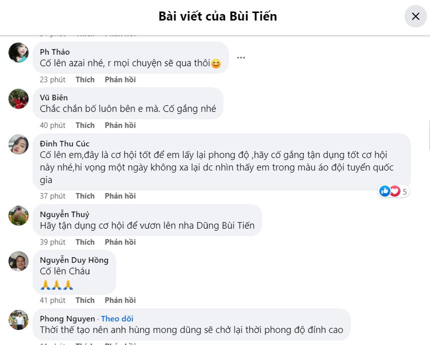 Thủ môn Bùi Tiến Dũng viết thông điệp xúc động về người cha quá cố sau chiến thắng của HAGL - Ảnh 3. Thủ môn Bùi Tiến Dũng viết thông điệp xúc động về người cha quá cố sau chiến thắng của HAGL - Ảnh 3.