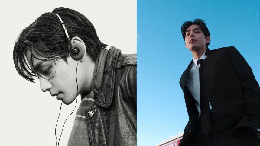 ARMY ngỡ ngàng khi V BTS từng hé lộ ca khúc mới từ... năm ngoái! - Ảnh 1. ARMY ngỡ ngàng khi V BTS từng hé lộ ca khúc mới từ... năm ngoái! - Ảnh 1.