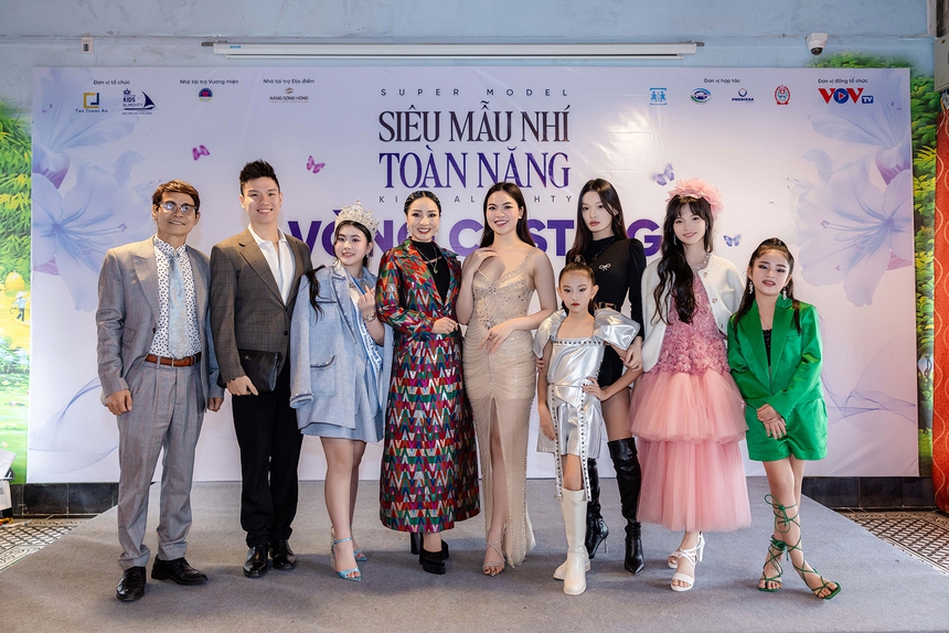 Khởi động vòng casting cuộc thi Siêu mẫu nhí toàn năng 2024 - Ảnh 1.