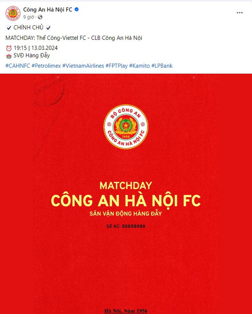 Băng rôn ‘Sổ đỏ - Sân nhà SVĐ Hàng Đẫy’ khổng lồ xuất hiện trước thềm trận derby Viettel vs CAHN  - Ảnh 3.