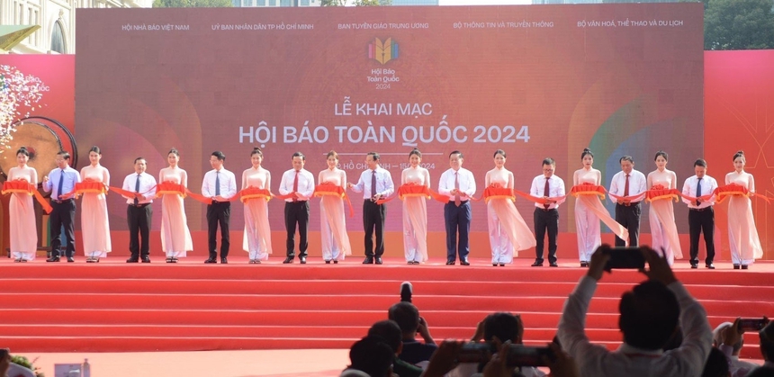 Khai mạc Hội Báo toàn quốc 2024 - Ảnh 1.