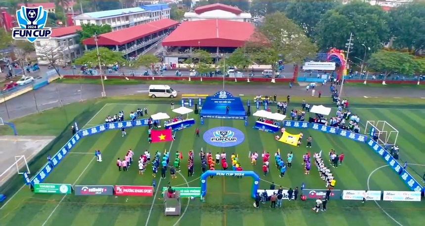 Ấn tượng với ca khúc cực hot của VSoul trong dịp chào mừng ngày khai mạc giải bóng đã "Trao Fun Cup cho nhà vô địch" 2024 - Ảnh 1.