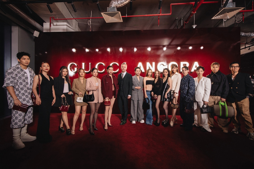 Dàn sao Việt đổ bộ sự kiện Gucci: Hồ Ngọc Hà sang chảnh “Friend of House”  - Ảnh 1.