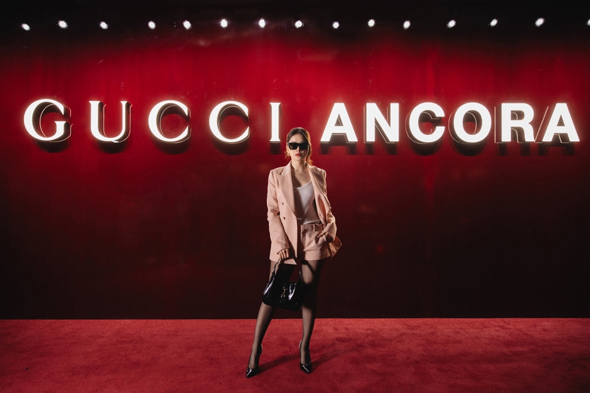Dàn sao Việt đổ bộ sự kiện Gucci: Hồ Ngọc Hà sang chảnh “Friend of House”  - Ảnh 4.