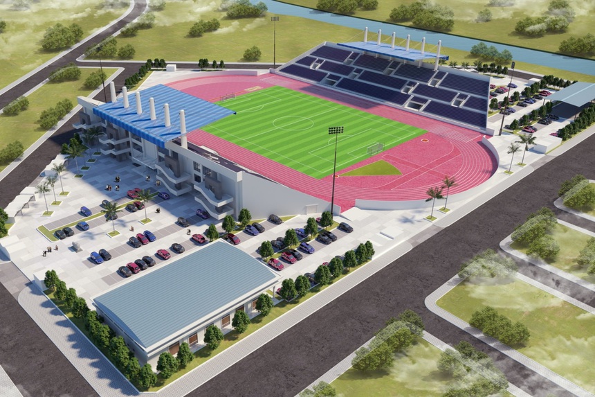 CĐV Việt Nam liên tục ‘khoe’ những SVĐ trăm tỉ trong khi sân Hàng Đẫy được 3 đội bóng 'tranh giành' - Ảnh 3. CĐV Việt Nam liên tục ‘khoe’ những SVĐ trăm tỉ trong khi sân Hàng Đẫy được 3 đội bóng 'tranh giành' - Ảnh 3.