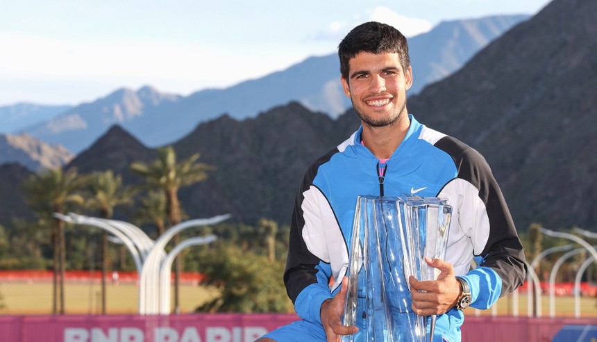 Bảng xếp hạng ATP và WTA tuần này: Alcaraz gia nhập CLB 100 - Ảnh 1.