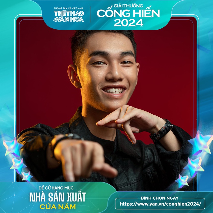 Giải Cống hiến lần 18 - 2024: Những chàng trai trẻ 'gây bão' làng nhạc - Ảnh 3. Giải Cống hiến lần 18 - 2024: Những chàng trai trẻ 'gây bão' làng nhạc - Ảnh 3.