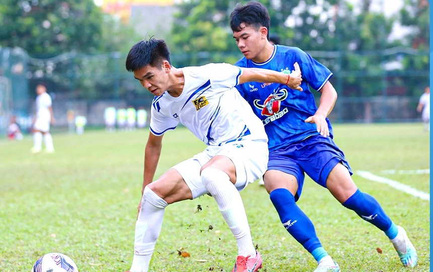 Đàn em Hoàng Đức thể hiện bộ mặt khác ở giải trẻ quốc gia - Ảnh 2. Đàn em Hoàng Đức thể hiện bộ mặt khác ở giải trẻ quốc gia - Ảnh 2.