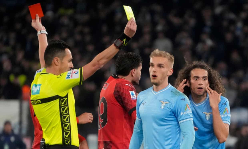 Milan thắng Lazio trong trận cầu có 3 thẻ đỏ - Ảnh 2. Milan thắng Lazio trong trận cầu có 3 thẻ đỏ - Ảnh 2.