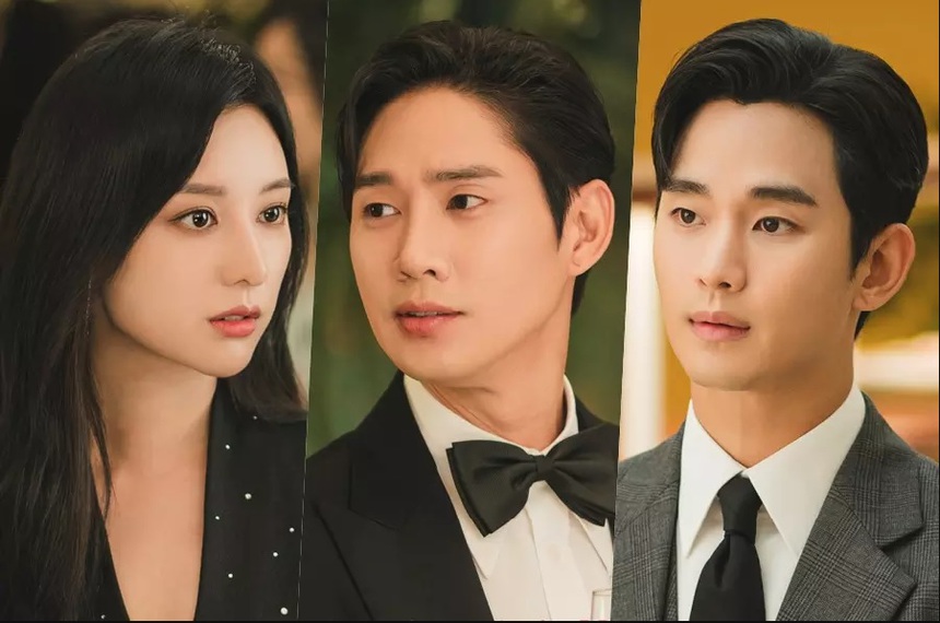 'Queen Of Tears' lọt Top 3 Netflix toàn cầu chỉ sau 4 tập phát sóng - Ảnh 5.