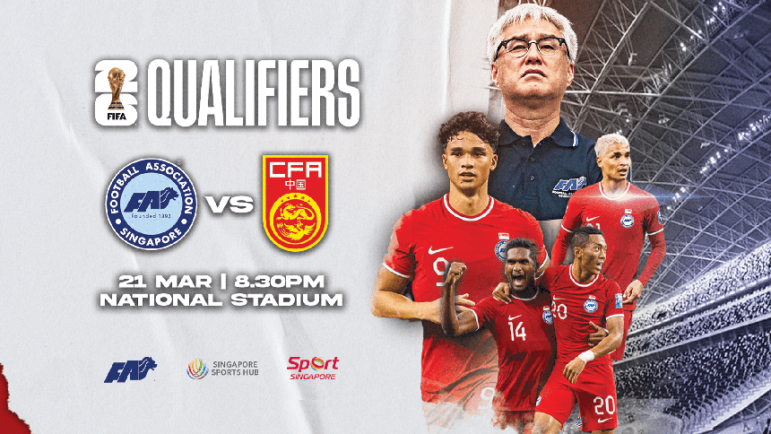 Link xem trực tiếp Singapore vs Trung Quốc (19h30, 21/3), vòng loại World Cup 2026 khu vực châu Á - Ảnh 2.