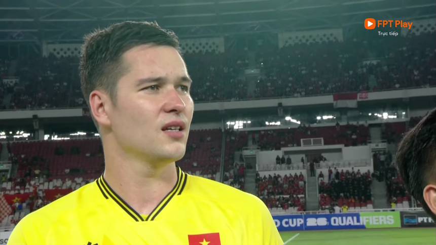 Khoảnh khắc tự hào, Filip Nguyễn tự tin hát rõ ràng quốc ca Việt Nam trên sân Bung Karno - Ảnh 3. Khoảnh khắc tự hào, Filip Nguyễn tự tin hát rõ ràng quốc ca Việt Nam trên sân Bung Karno - Ảnh 3.