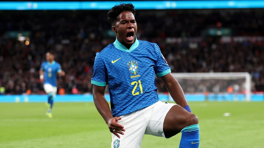 Anh thất bại trên sân Wembley: Ngày Endrick che mờ tuyển Anh - Ảnh 1.