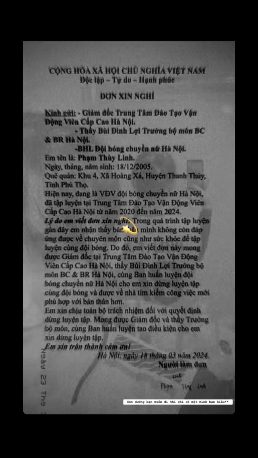Vừa được gọi dự giải châu Á, nữ VĐV bóng chuyền đầy tiềm năng của Việt Nam bất ngờ xin giải nghệ khiến CĐV ngỡ ngàng - Ảnh 4.