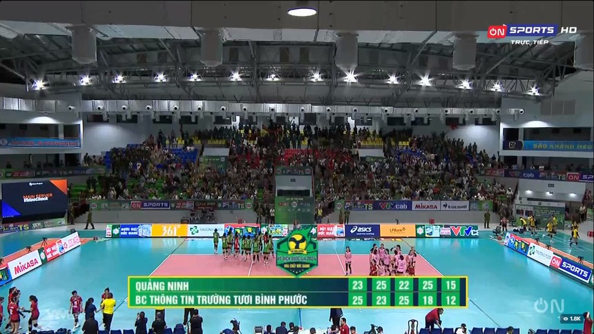 Như Quỳnh ghi tới 33 điểm, góp công lớn giúp Than Quảng Ninh đánh bại BTL Thông Tin 3-2 ở giai đoạn 1 giải VĐQG 2024