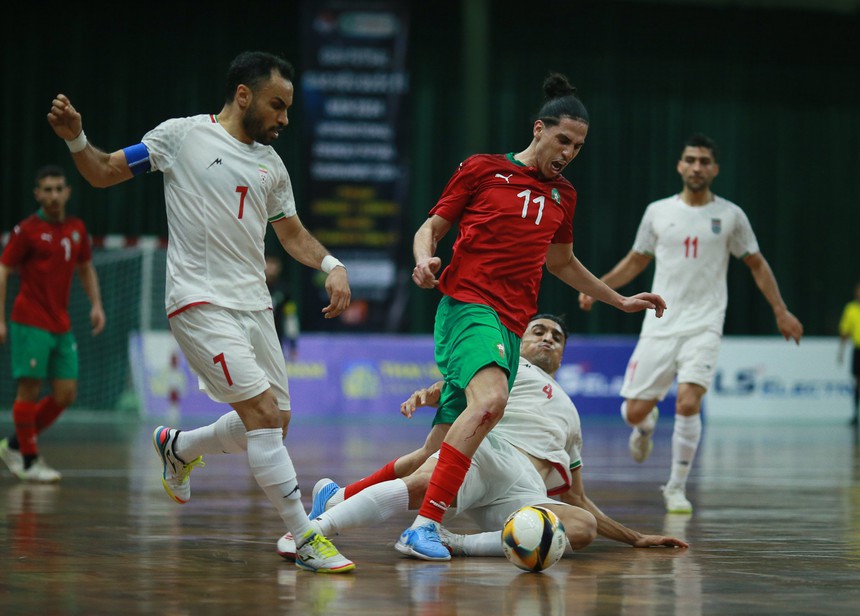 Xô xát ở giải futsal quốc tế TP.HCM 2024 - Ảnh 1.