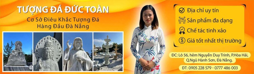 Cơ sở điêu khắc tượng phật Quan Âm bằng đá uy tín - cơ sơ tượng đá Đức Toàn làng đá Non Nước Đà Nẵng - Ảnh 4.