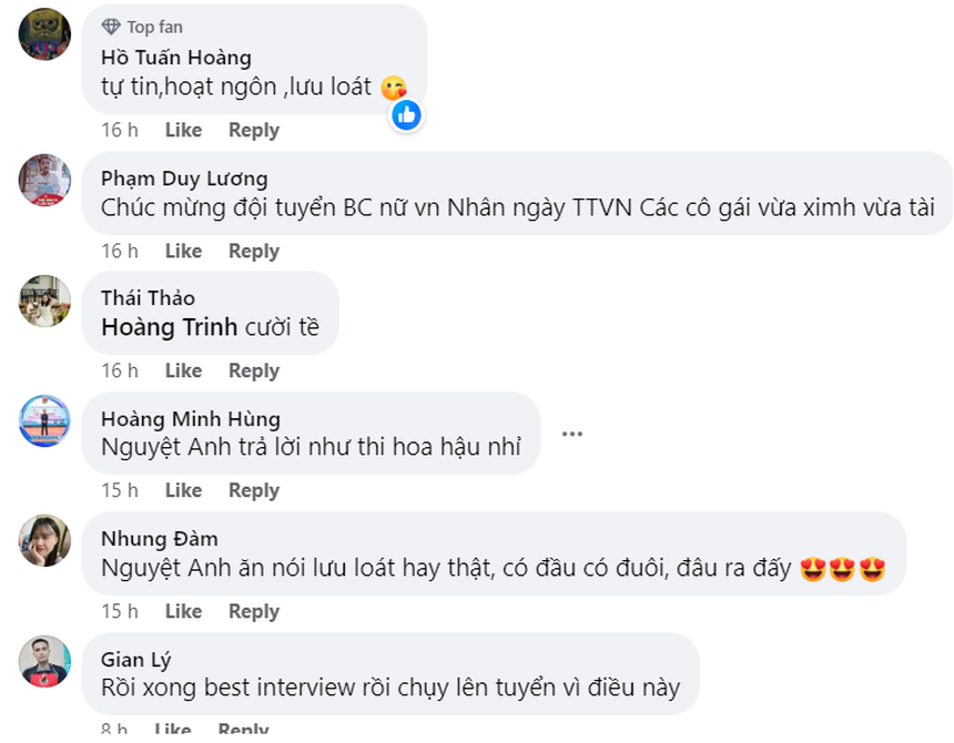 Chủ công Nguyệt Anh gây sốt cộng đồng bóng chuyền Việt Nam, nhận 'mưa' lời khen chỉ với vài câu nói - Ảnh 5.