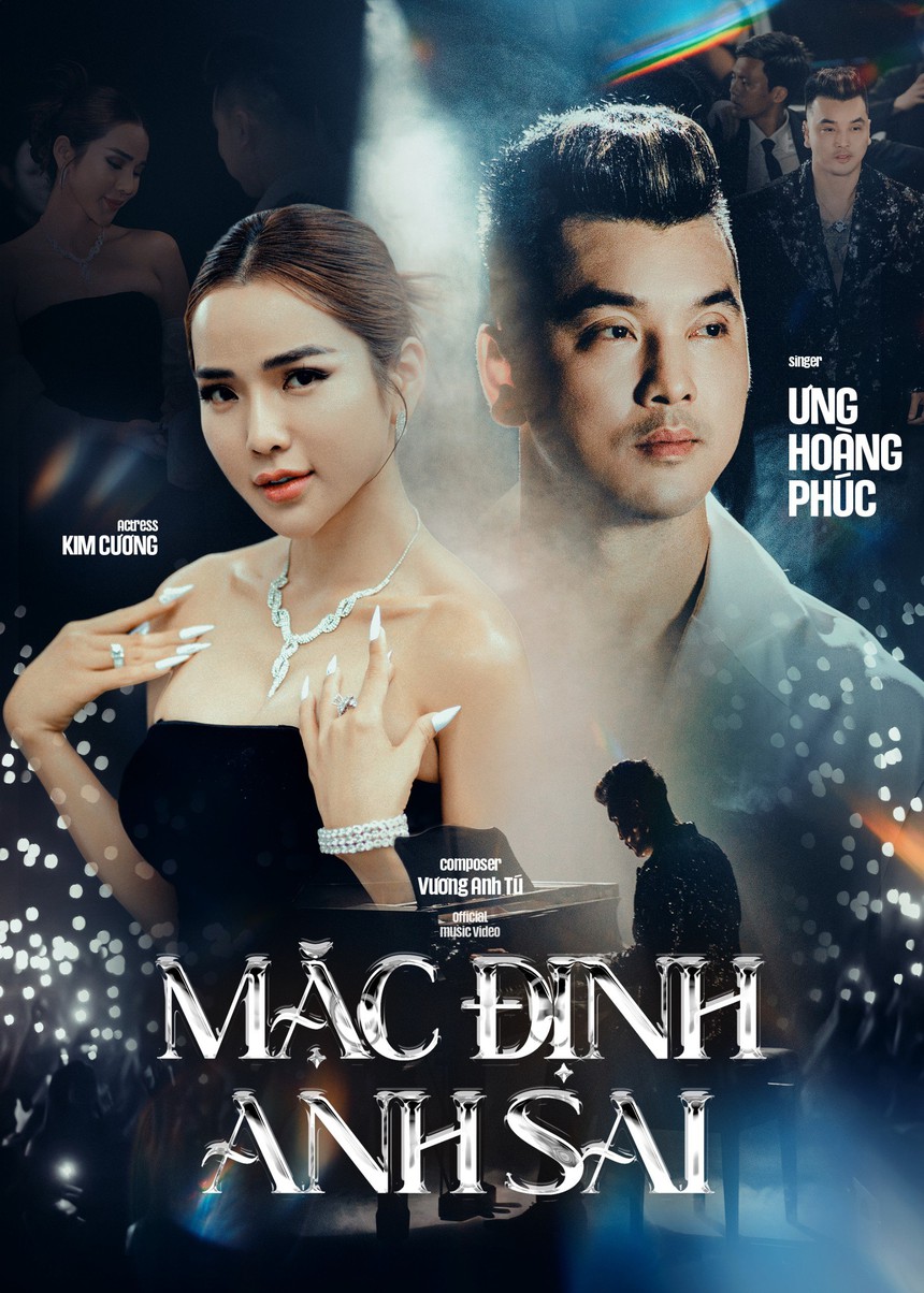 Ưng Hoàng Phúc ra mắt MV "Mặc định anh sai", đưa bà xã Kim Cương vào vai nữ chính - Ảnh 1.