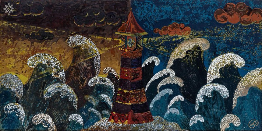 Triển lãm "Giũa: Phong sắc" nét đẹp tranh sơn mài - Ảnh 1. Triển lãm "Giũa: Phong sắc" nét đẹp tranh sơn mài - Ảnh 1.