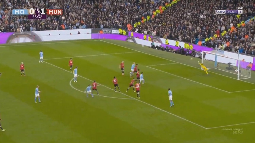 TRỰC TIẾP bóng đá Man City vs MU (1-1): Foden lên tiếng (Hiệp 2) - Ảnh 5. TRỰC TIẾP bóng đá Man City vs MU (1-1): Foden lên tiếng (Hiệp 2) - Ảnh 5.