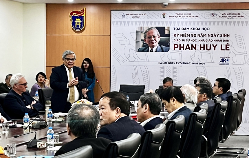 90 năm ngày sinh GS Phan Huy Lê: Một biểu tượng của giới sử học Việt Nam thời hiện đại - Ảnh 2.