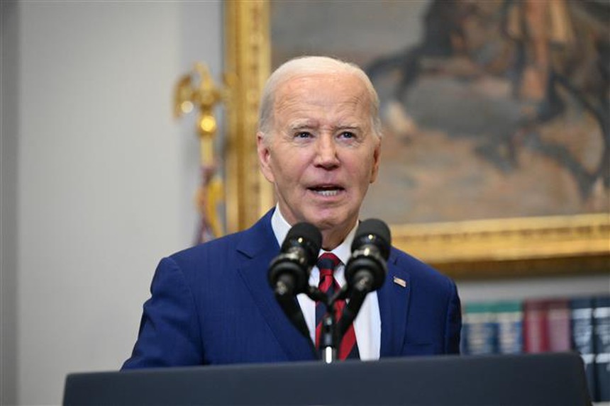 Bầu cử Mỹ 2024: Tổng thống J. Biden có thêm chiến thắng tại bang North Dakota - Ảnh 1. Bầu cử Mỹ 2024: Tổng thống J. Biden có thêm chiến thắng tại bang North Dakota - Ảnh 1.