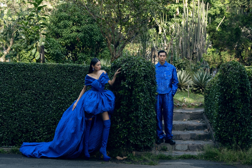 VUNGOC&SON tôn vinh vẻ đẹp tình yêu đôi lứa qua các thiết kế mùa Xuân  - Ảnh 4.