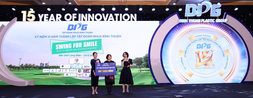 Swing for Smile – Giải đấu gây quỹ thiện nguyện cho nụ cười - Ảnh 4.