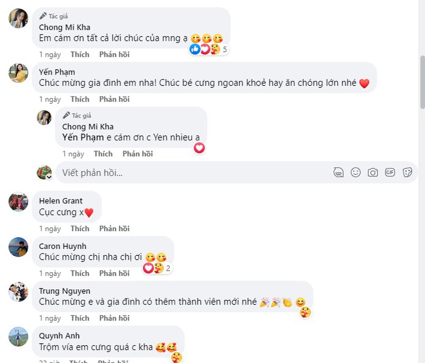 Hoa khôi bóng chuyền Việt Nam sinh con đúng năm Giáp Thìn, cuộc sống viên mãn, được huyền thoại Phạm Thị Yến chúc mừng - Ảnh 2.