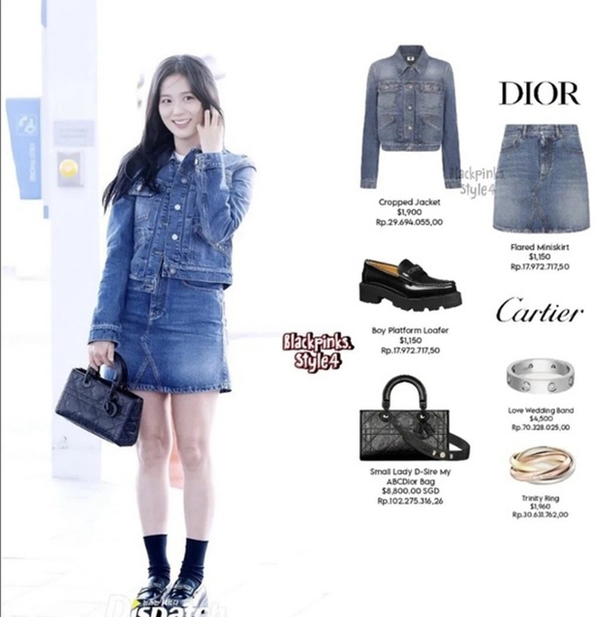 Thời trang sân bay sang chảnh của Blackpink sau khi trở thành CEO - Ảnh 1.