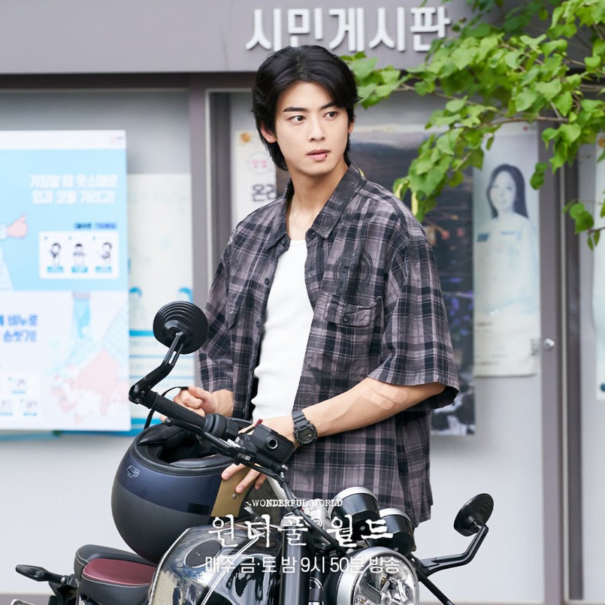 Những hình ảnh chưa công bố của Cha Eun Woo trong 'Wonderful World' thu hút sự quan tâm của người xem - Ảnh 6.