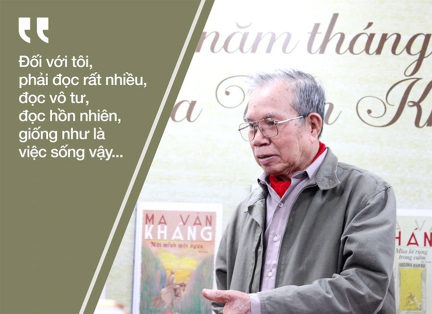 Nhà văn Ma Văn Kháng: 'Văn chương là cái bí tàng giục giã tôi…' - Ảnh 2.