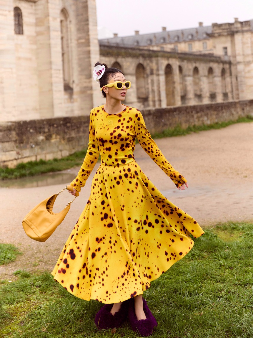 Quỳnh Anh Shyn khép lại hành trình Fashion Week 2024 rực rỡ - Ảnh 5. Quỳnh Anh Shyn khép lại hành trình Fashion Week 2024 rực rỡ - Ảnh 5.