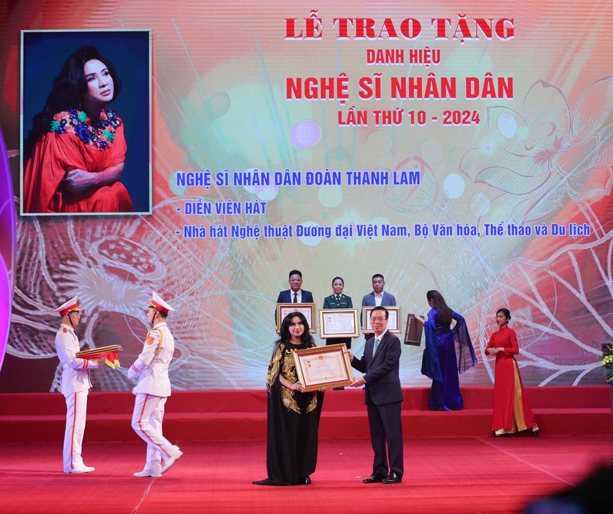 Danh hiệu cao quý của Nhà nước tạo động lực để nghệ sỹ tận tâm cống hiến - Ảnh 3. Danh hiệu cao quý của Nhà nước tạo động lực để nghệ sỹ tận tâm cống hiến - Ảnh 3.
