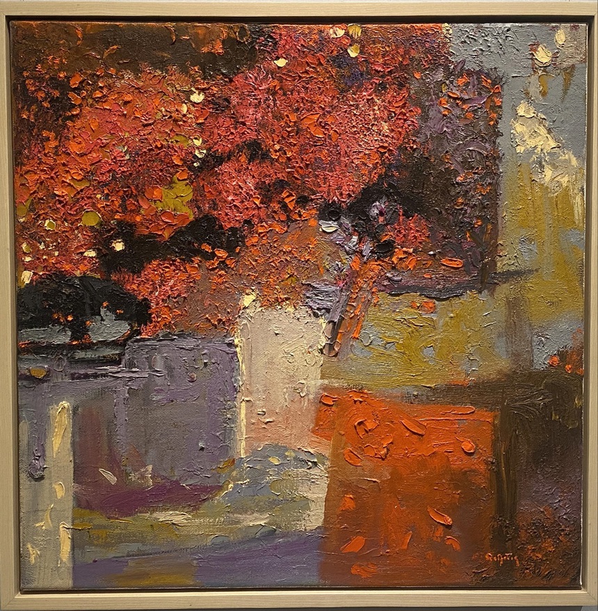 Triển lãm ‘Xuân 2024’ – Hướng đến kỷ niệm 100 năm thành lập Đại học Mỹ thuật Việt Nam - Ảnh 7.