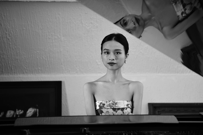 Triển lãm "Nguyễn Tư Nghiêm: Đối thoại với nhạc cổ điển phương Tây" tại Đà Lạt - Ảnh 3.