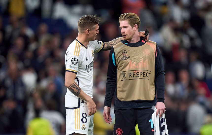 Man City cầm hòa Real Madrid, Pep hài lòng, Ancelotti tiếc nuối - Ảnh 3.