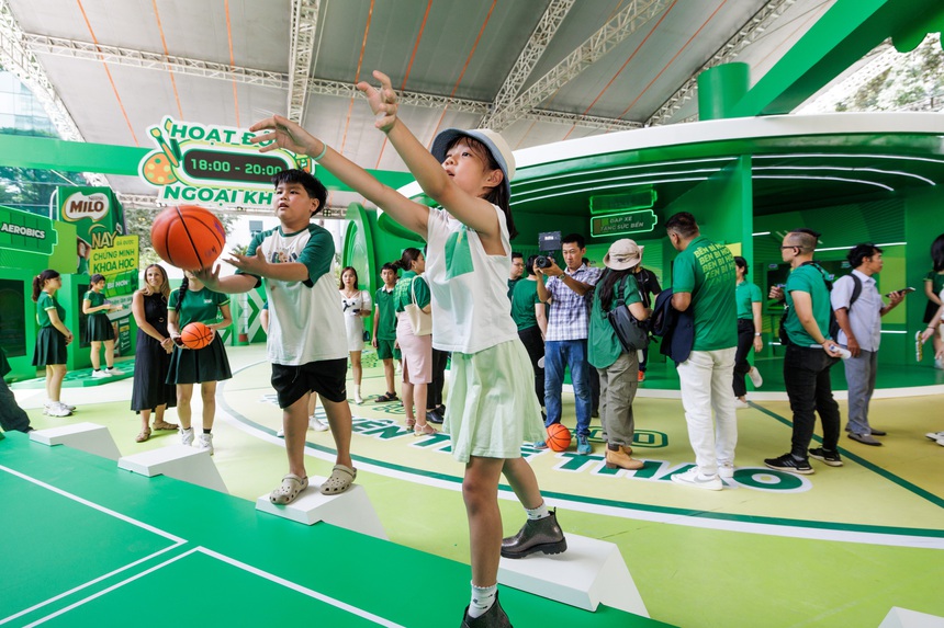 "Trạm sạc sức bền 24h khổng lồ" của Nestlé MILO - Ảnh 1.